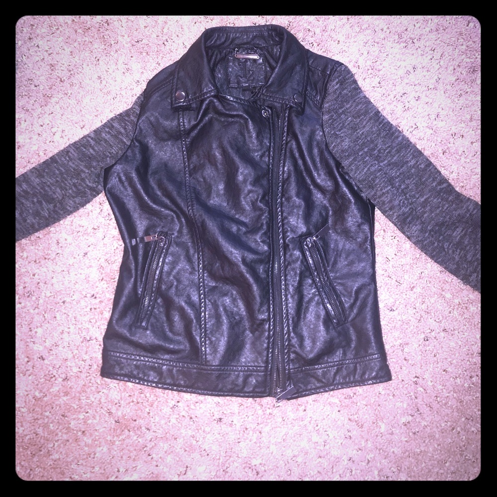 Leather jacket